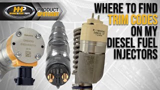 How to Find Trim Codes on Diesel Fuel Injectors [upl. by Mik]