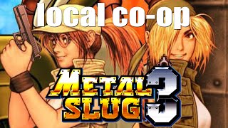 Local coop in Metal Slug 3 single PC multiplayer [upl. by Drawde]