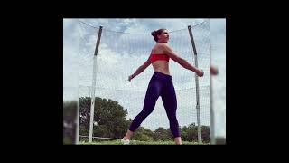 valarie allman 🇺🇸discus throw training compilation [upl. by Alika243]