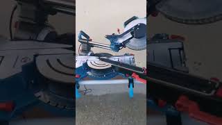 Unboxing Erbauer 1800W Sliding Miter Saw diy unboxing new woodworking [upl. by Oiceladni]