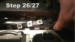 How To Install a Shelix Cutterhead in the DeWalt DW735 Planer [upl. by Verine]