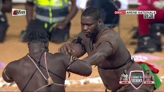 Eumeu Sène vs Tapha Tine  Intégralité du combat avec une grosse bagarre [upl. by Bergen]