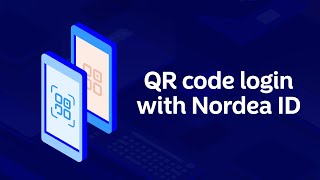 Log in to Nordea Netbank with a QR code  Nordea Pankki [upl. by Einot]