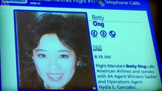 Flight attendant Betty Ong calls from plane on 911 [upl. by Ridley]