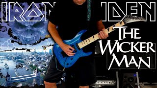 Guitar Cover  Iron Maiden  quotThe Wicker Manquot with lyrics in the video  September 13 2019 [upl. by Esilana94]