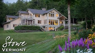 Video of 178 Warren Hill  Stowe Vermont real estate amp homes [upl. by Ayiak466]