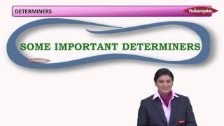 Engligh Grammar  Determiners  PSA  CBSE  IX amp X [upl. by Brotherson494]