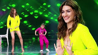 Dance Deewane Gunjan Teaches Her Favorite Step To Kriti Sanon [upl. by Granthem]