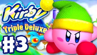 Kirby Triple Deluxe  Gameplay Walkthrough Part 3  Level 3 Old Odyssey Nintendo 3DS [upl. by Questa]