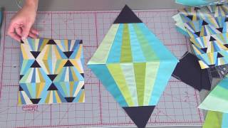 Magic Triangle block on Fresh Quilting [upl. by Koeninger733]