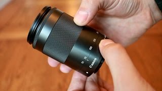 Canon EFM 55200mm f4563 IS STM lens review with samples [upl. by Astto517]