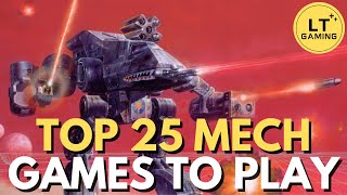 Top 25 Mech Games to Play in 2024 [upl. by Yeltsew695]