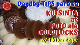 PutoAla Goldilocks  Kutsinta  Mix N Cook [upl. by Cairistiona607]