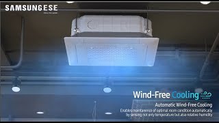 SAMSUNG 4 Way WIND FREE Cassette  Redefining AC Standards by ESE [upl. by Alemak]