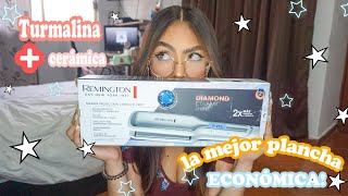 RESEÑA  REMINGTON DIAMOND CERAMIC SHINE  ¿LA MEJOR PLANCHA ECONÓMICA  Dian Orduño [upl. by Harlamert]