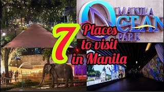 Top7 na Pinakamagandang PASYALAN SA MAYNILA Top 7 Best Tourist Destination in manila PASYALAN [upl. by Naahsar]