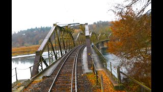 ★ 🇨🇭Cab ride along the Rhein Glattbrugg  Basel RB Switzerland 112018 [upl. by Weirick]