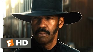 The Magnificent Seven 2016  Town Shootout Scene 410  Movieclips [upl. by Crofoot658]