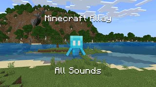 Minecraft ALL Allay Sounds 119 Update [upl. by Nref]