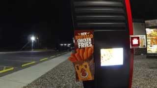 Burger King DriveThru Buffalo Chicken Fries amp Halloween Whopper Gila Bend Arizona [upl. by Barvick]