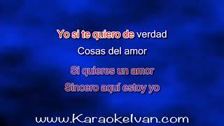 Grupo Pegasso  Cosas Del Amor KARAOKE [upl. by Ahk]