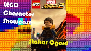 Stakar Ogord  LEGO Marvel SuperHeroes 2  Lego Character Showcase [upl. by Eimorej]