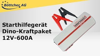 Starthilfegerät DinoKraftpaket 12V600A 136102 [upl. by Lidah451]