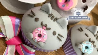 Pusheen Cat cupcakes [upl. by Pliam955]