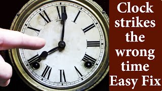 The Clock strikes the wrong time Easy Fix 2023 [upl. by Lammaj731]