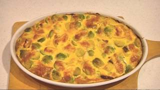 Rosenkohlgratin mit und ohne Fleisch  Ninas Kochlust [upl. by Berwick]