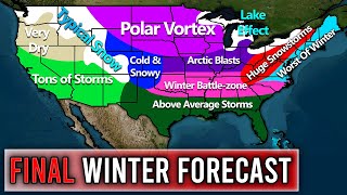 Final Winter Forecast 2023  2024 [upl. by Roxie]