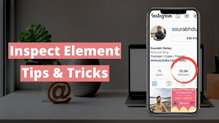 How To Use Inspect Element To Change Content  Inspect Element Trick amp Tips [upl. by Aicirpac984]