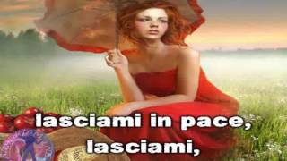 Roberto Vecchioni  Milady karaoke  fair use [upl. by Arvad]