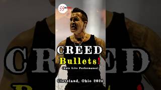 Creed  Bullets Epic Live Performance Cleveland Ohio 2024 creed liveconcert shorts [upl. by Lauzon923]