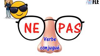 La négation avec quotne pasquot explication et exercice [upl. by Westfahl247]