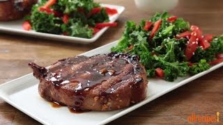 How to Grill Pork Loin Chops  Grilling Recipes  Allrecipescom [upl. by Oralla]