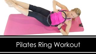 PILATES RING WORKOUT FULL BODY 20 MINUTES [upl. by Waters]