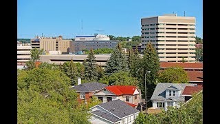 Sudbury Ontario Driving Around Downtown August 2017 [upl. by Brebner219]