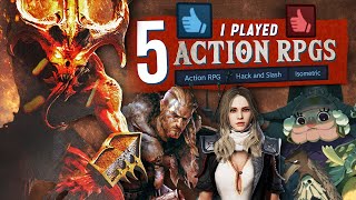 I Played 5 Action RPG Games Like Diablo 4 isometric [upl. by Denton]