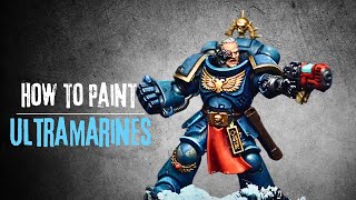 How to Paint Ultramarines Easy to Follow Guide [upl. by Goodard]