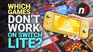 Which Games Dont Work on Nintendo Switch Lite [upl. by Ahsinrad595]