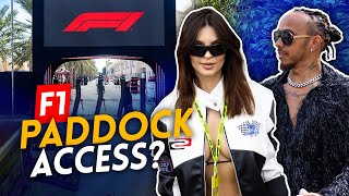 How to get an F1 PADDOCK PASS [upl. by Ydahs]