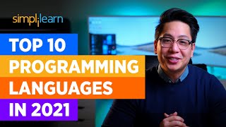 Top 10 Programming Languages In 2021 Best Programming Languages To Learn In 2021  Simplilearn [upl. by Natsyrk]