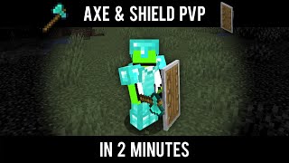 Axe and Shield PVP Tutorial how to PVP like Dream [upl. by Ailb]