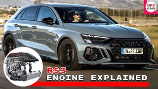 New 2022 Audi RS3 Engine Explained [upl. by Vine]