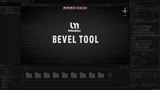 UModeler Essentials  Bevel Tool [upl. by Lettig660]