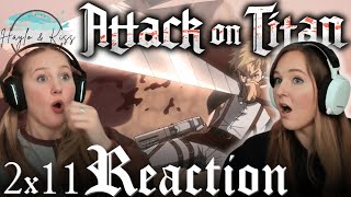 CHARGE 💪  ATTACK ON TITAN  Reaction 2X11 [upl. by Dickie219]