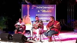 FESTIVAL UKULELE TAHITI 2017 TAMARIKI RAUTINI [upl. by Arymas]