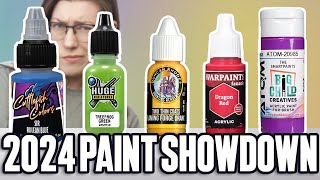 ULTIMATE Miniature Paint Showdown Testing Every New Paint Part 1 [upl. by Fredie]