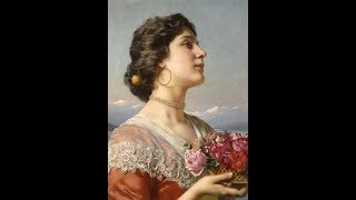 WLADYSLAW CZACHÓRSKI 18501911 Polish painter ✽ Schubert  Serenade [upl. by Nosnah]